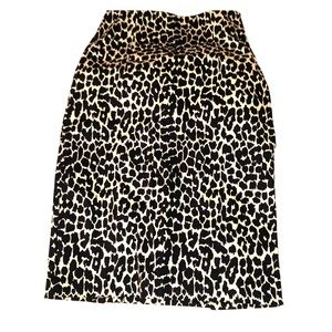 Animal print pencil skirt from Victoria secret